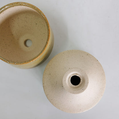 植木鉢 かわいい 松帆 まつほ 10 受皿付 カラフル 陶器鉢