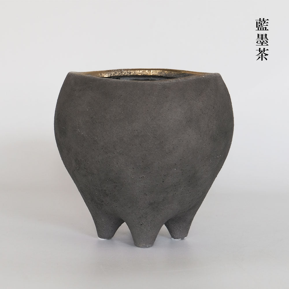はなのさとS 植木鉢 おしゃれ 和洋折衷 径11.5cm 高10cm 底穴あり