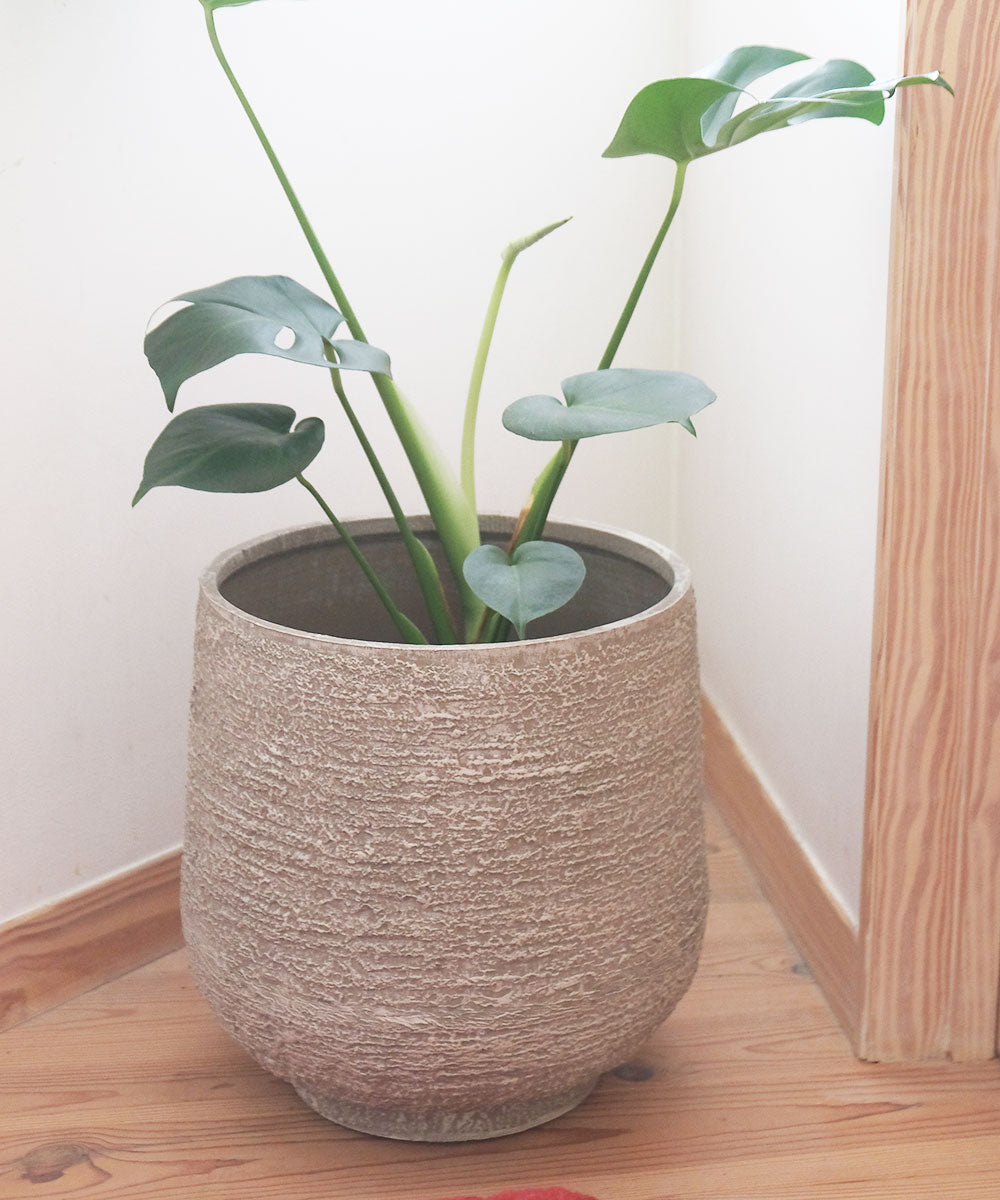 植木鉢 おしゃれ 大型 ベンチュラ44【頑丈 プラスチック鉢 10号鉢対応 軽量 】