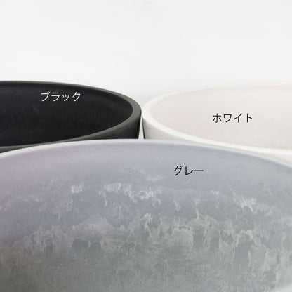 植木鉢 おしゃれ 黒プラ鉢 ブラックポット bowl 30 頑丈 塊根植物 コーデックス black plastic pot