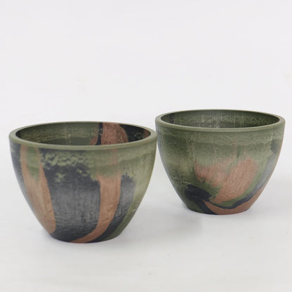 プラ鉢 カモフラージュポット bowl 15 迷彩柄 CAMO  径15cm 高さ11cm 頑丈 コーデックス サボテン