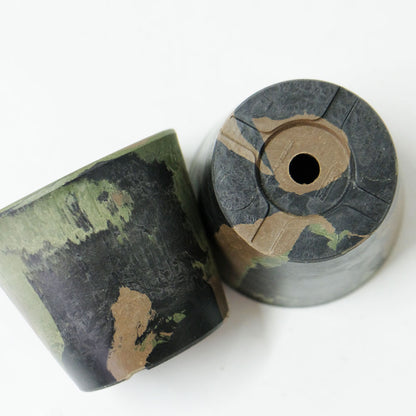 プラ鉢  カモフラージュポット10 迷彩柄 CAMO プラスチック鉢 径10cm 高さ8cm 3号 サボテン コーデックス