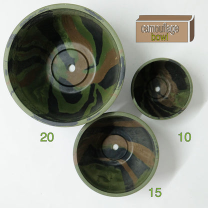 プラ鉢 カモフラージュポット bowl 20 迷彩柄 CAMO 径20cm 高さ14cm 頑丈 コーデックス サボテン