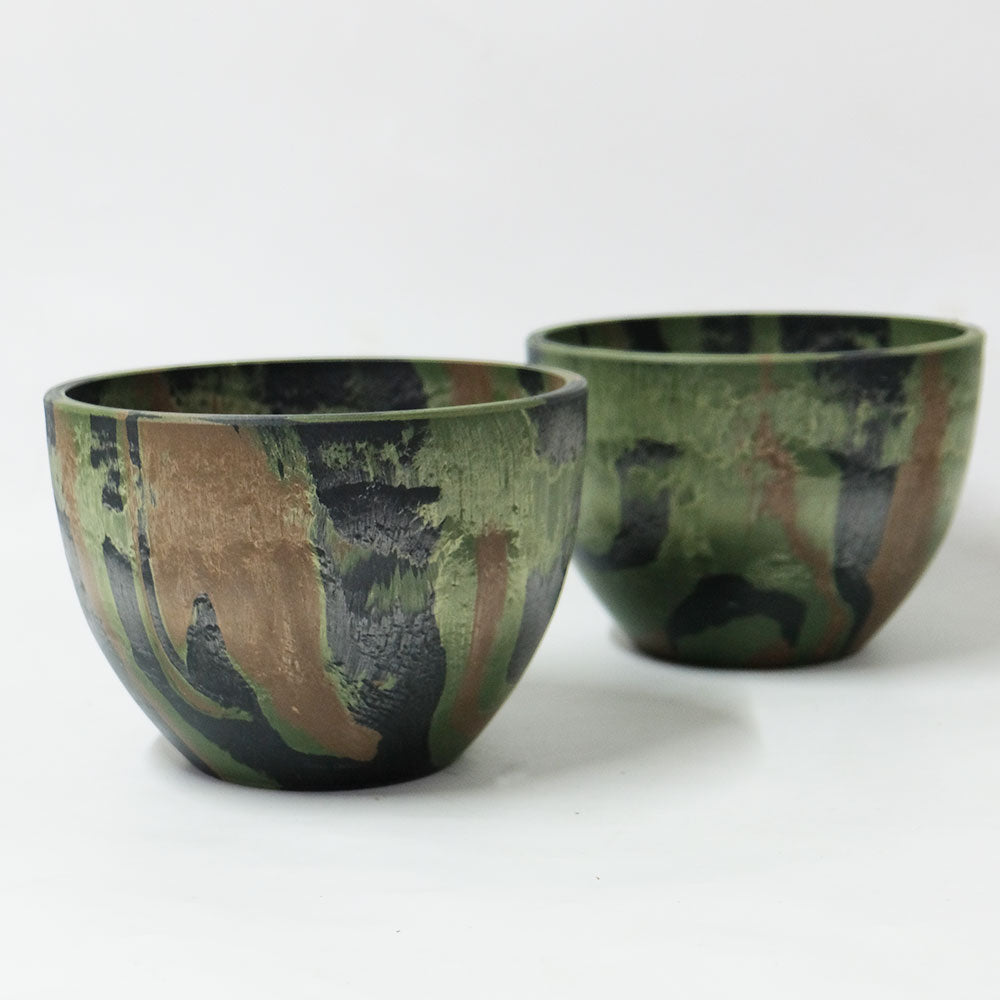 プラ鉢 カモフラージュポット bowl 20 迷彩柄 CAMO 径20cm 高さ14cm 頑丈 コーデックス サボテン