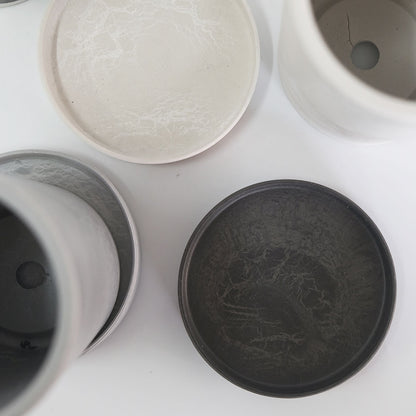 植木鉢 プラ鉢 おしゃれ 軽いプラポット mini long pot 8 サボテン 頑丈 塊根植物 多肉 黒プラスチック鉢