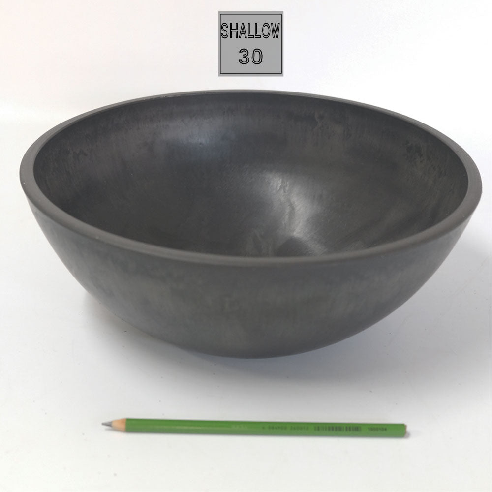 黒プラ鉢 ブラックポット シャロウ30 サボテン 頑丈 BLACK PLASTIC POT 塊根植物 多肉 黒プラスチック鉢 コーデックス 径30cm 高さ11cm