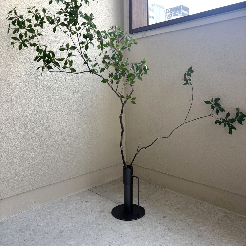 枝物用フラワーベース アイアンスタンド（2サイズ）花瓶 花器 志成 shesay