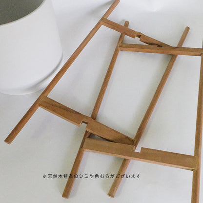 送料無料 WOOD POT STAND tall　ポットスタンド フラワースタンド 鉢台 stem 木製 鉢付き 植木鉢スタンド