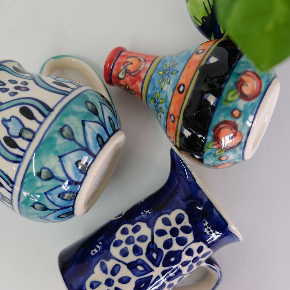 花瓶 おしゃれ インド製 ハンドメイド アート 陶器 | Freaks Pottery TRONCO トロンコ