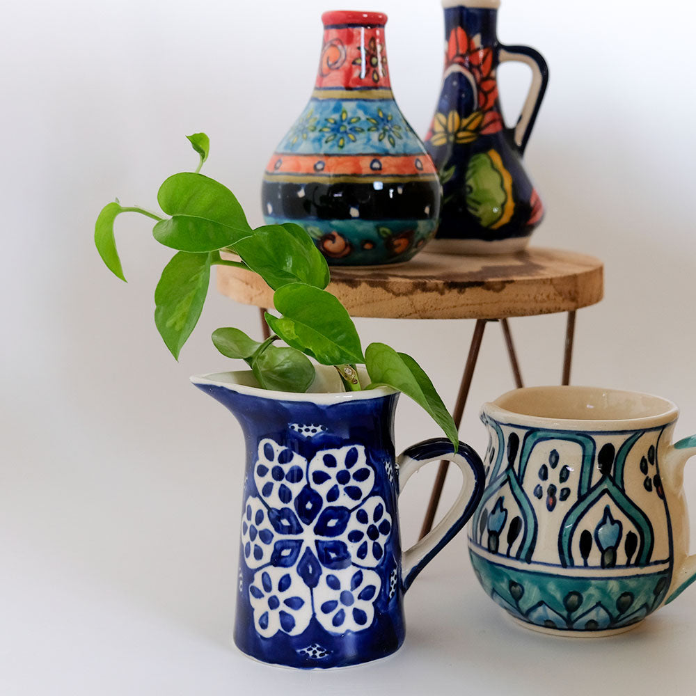 花瓶 おしゃれ インド製 ハンドメイド アート 陶器 | Freaks Pottery TRONCO トロンコ