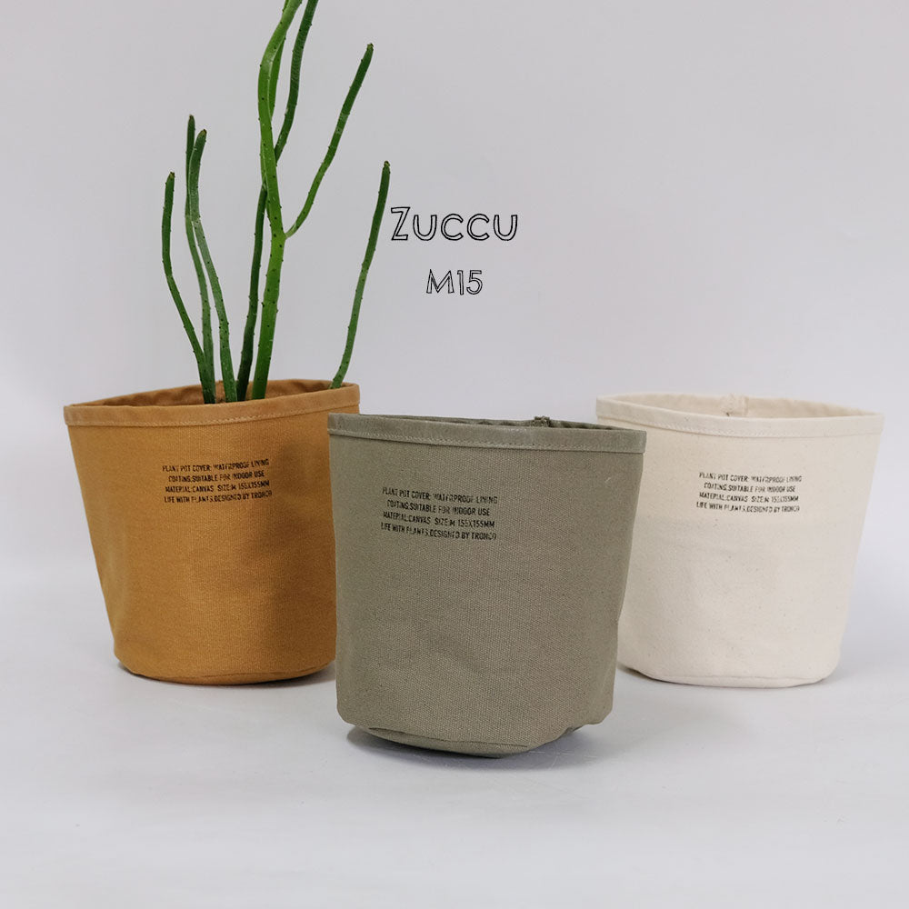 メール便送料無料！Zuccu M15 植木鉢 鉢カバー おしゃれ