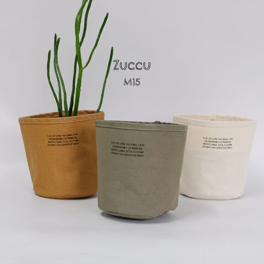 メール便送料無料！Zuccu M15 植木鉢 鉢カバー おしゃれ