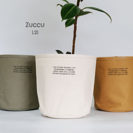 メール便送料無料！Zuccu L 21 植木鉢 鉢カバー おしゃれ