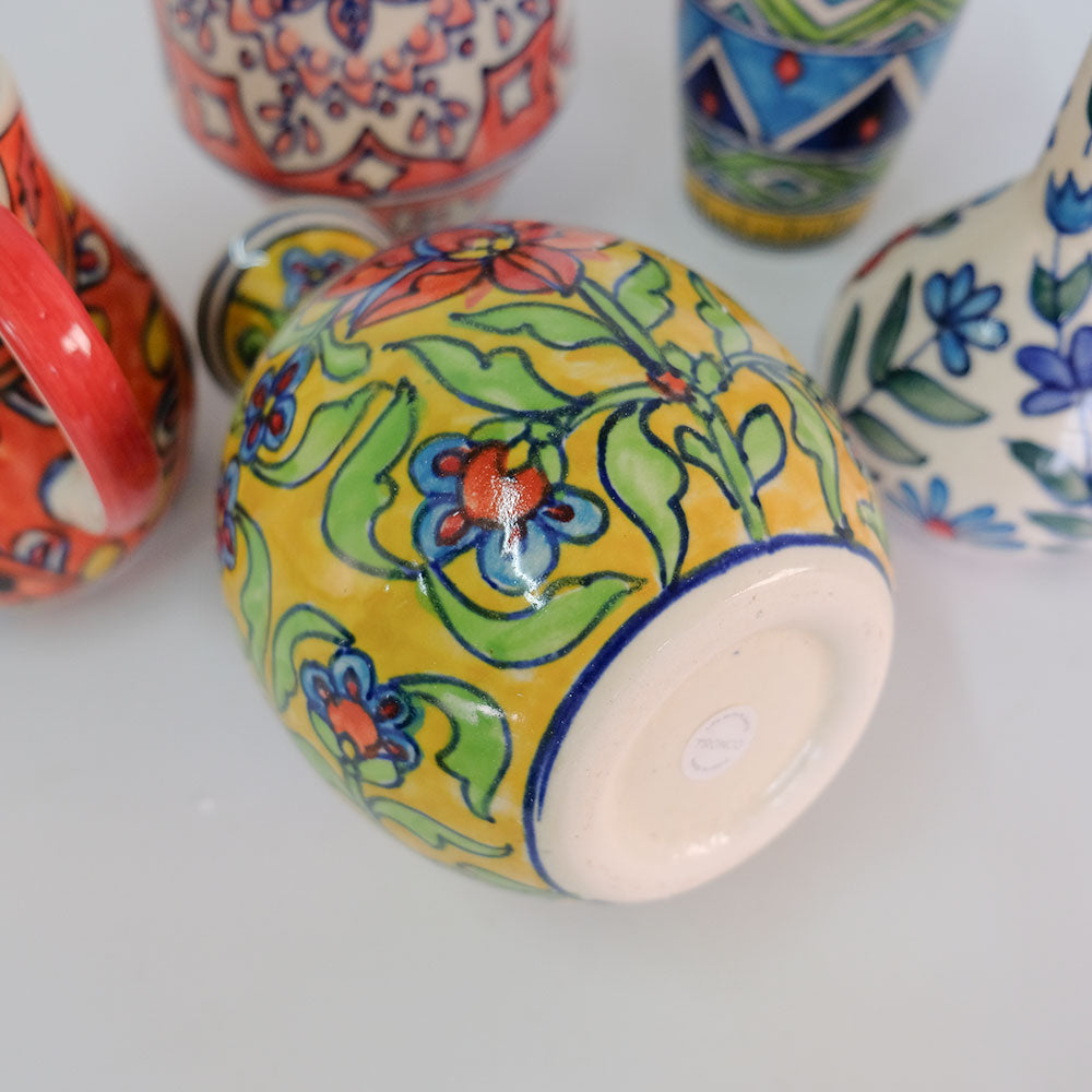 花瓶 おしゃれ インド製 ハンドメイド アート 陶器 | Freaks Pottery TRONCO トロンコ