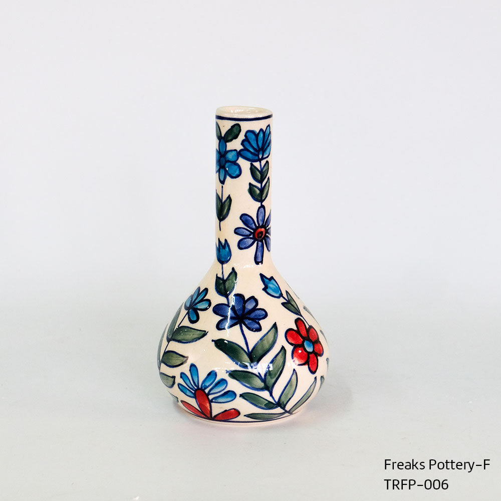 花瓶 おしゃれ インド製 ハンドメイド アート 陶器 | Freaks Pottery TRONCO トロンコ